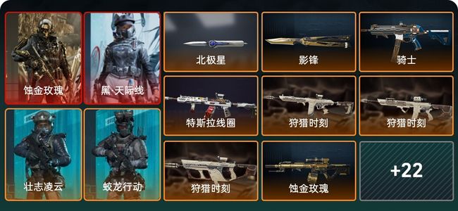 三角洲行动总资产106M 5干员外观 黑鹰