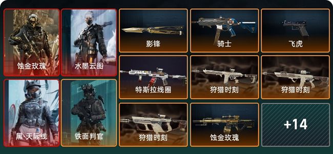 三角洲行动总资产92M 8干员外观 黑鹰