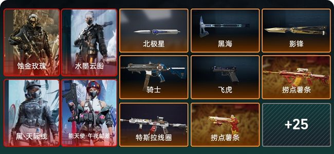 三角洲行动总资产263M 9干员外观 3传说近战 32传说枪械 钻石