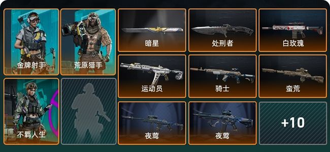 三角洲行动总资产45M 3干员外观 2传说近战 18传说枪械 黑鹰