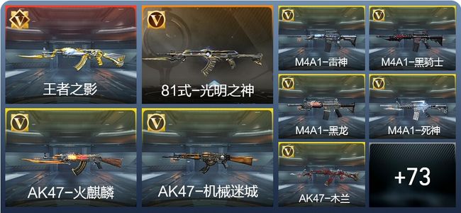 穿越火线：枪战王者7王者 98英雄武器 96万化 大师SS