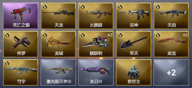 穿越火线（CF）12V武器 2V角色 7皮肤 可排位 新锐