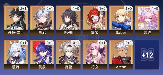 崩坏：星穹铁道58黄 40角色黄 18光锥黄 23五星角色 14五星光锥 70级 女主