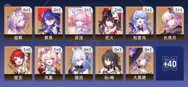 崩坏：星穹铁道99黄 57角色黄 42光锥黄 29五星角色 22五星光锥 70级 女主