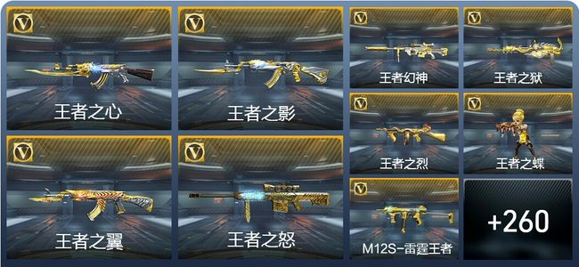 穿越火线：枪战王者V9 31王者武器 291英雄武器 10英雄角色 549万化 大师