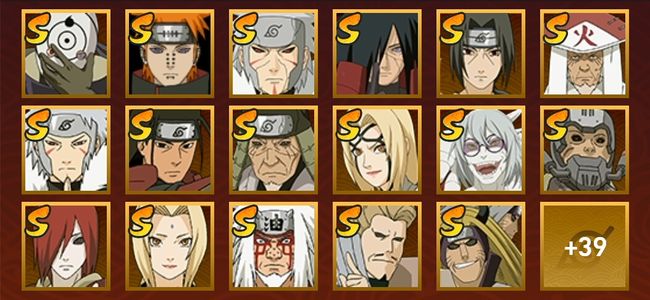 火影忍者V11 20S忍 39A忍 188忍 3156S碎片 27通灵 1000W战力 前500名 中忍