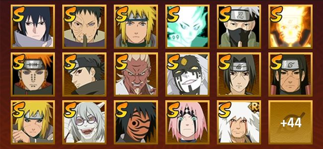 火影忍者V13 23S忍 38A忍 202忍 2609S碎片 19通灵 700W战力 前1000名 中忍