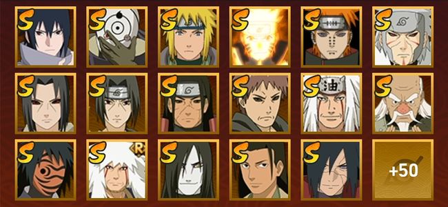 火影忍者V11 19S忍 48A忍 212忍 2380S碎片 17通灵 1000W战力 前500名 中忍