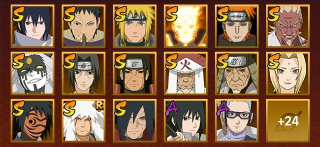 火影忍者V11 15S忍 26A忍 157忍 2329S碎片 18通灵 1000W战力 前100名 上忍