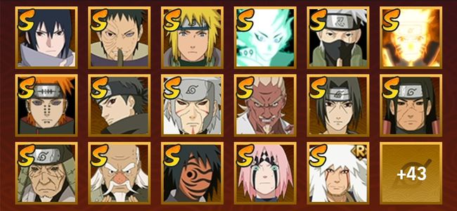 火影忍者V10 21S忍 39A忍 183忍 2584S碎片 19通灵 1000W战力 前500名 暗部