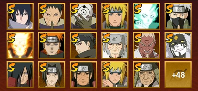 火影忍者V11 28S忍 37A忍 188忍 3326S碎片 1950通灵 1000W战力 前500名 中忍