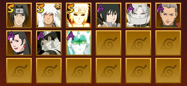 火影忍者V1 3S忍 6A忍 49忍 329S碎片 10通灵 300W战力 上忍