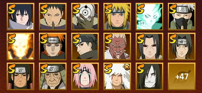 火影忍者V11 21S忍 43A忍 211忍 2583S碎片 18通灵 1000W战力 前500名 影级