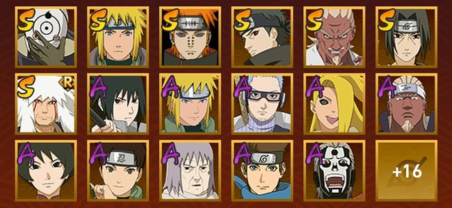 火影忍者V9 7S忍 26A忍 126忍 1107S碎片 13通灵 400W战力 上忍