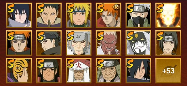 火影忍者V11 31S忍 39A忍 70忍 3633S碎片 22通灵 1000W战力 前100名 见习