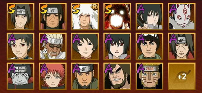 火影忍者V11 5S忍 14A忍 19忍 766S碎片 13通灵 300W战力 见习