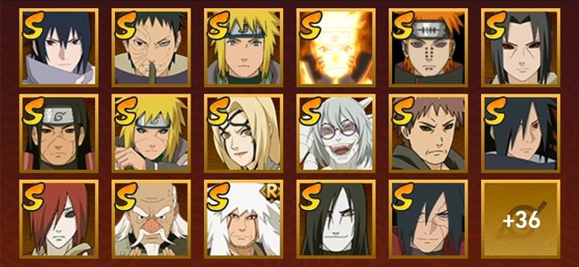 火影忍者V11 18S忍 35A忍 53忍 2372S碎片 16通灵 800W战力 见习