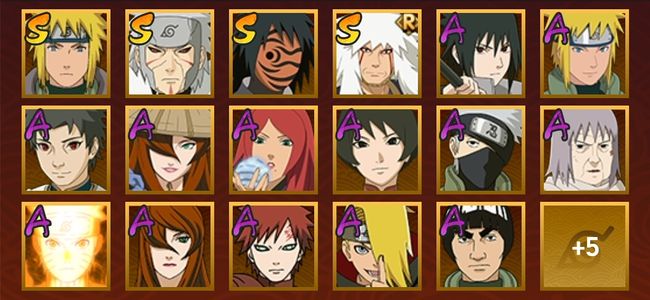 火影忍者V10 5S忍 17A忍 22忍 667S碎片 14通灵 300W战力 见习