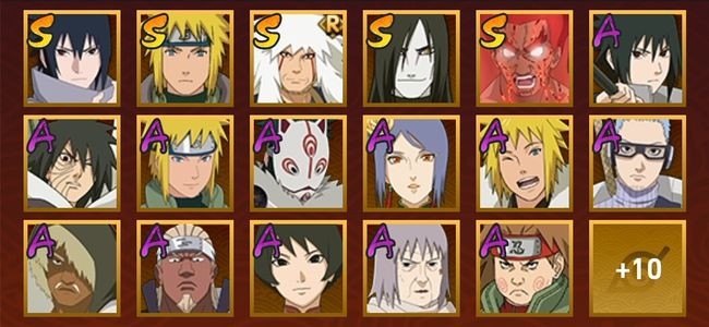 火影忍者V9 5S忍 22A忍 27忍 848S碎片 14通灵 300W战力 见习