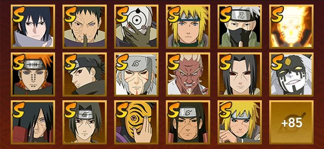 火影忍者V14 38S忍 66A忍 104忍 5137S碎片 19通灵 1000W战力 见习