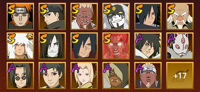 火影忍者V12 10S忍 24A忍 34忍 1270S碎片 19通灵 500W战力 见习