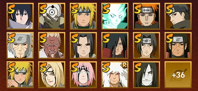 火影忍者V10 19S忍 35A忍 54忍 2278S碎片 17通灵 700W战力 见习