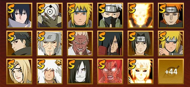 火影忍者V7 18S忍 44A忍 62忍 2321S碎片 18通灵 700W战力 见习