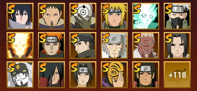 火影忍者V14 51S忍 88A忍 139忍 7107S碎片 33通灵 2000W战力 前10名 见习