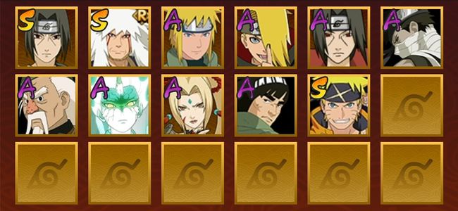 火影忍者3S忍 9A忍 12忍 439S碎片 10通灵 100W战力 见习