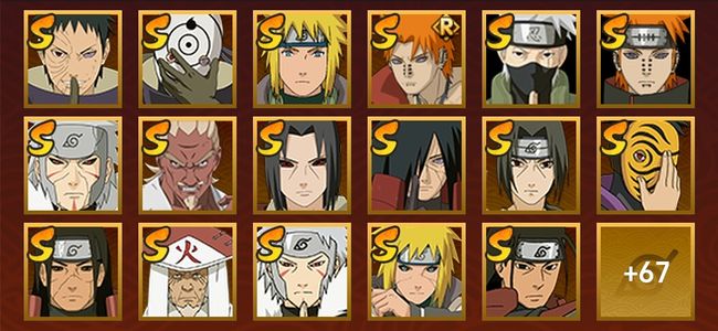 火影忍者V11 34S忍 50A忍 84忍 4579S碎片 23通灵 1000W战力 见习