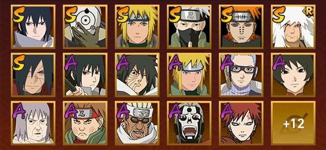 火影忍者V5 8S忍 22A忍 30忍 1179S碎片 14通灵 600W战力 见习