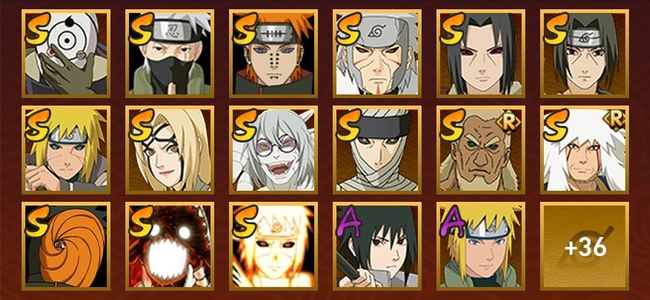 火影忍者V11 18S忍 39A忍 57忍 2208S碎片 17通灵 800W战力 前500名