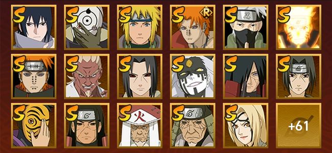 火影忍者V12 34S忍 44A忍 78忍 4258S碎片 20通灵 1000W战力