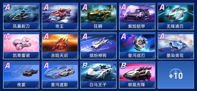 QQ飞车手游V6 12永久A车 24永久赛车 14宠物 女号 黄金