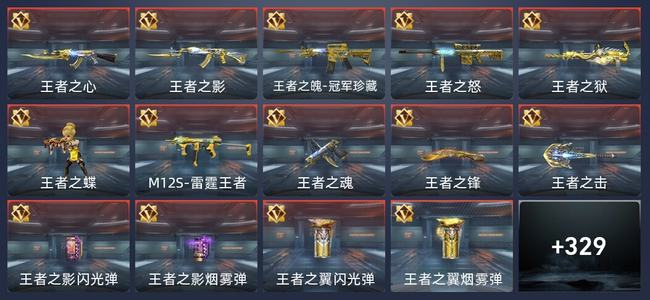 穿越火线：枪战王者V9 27王者 331英雄武器 12英雄角色 502万化 新锐