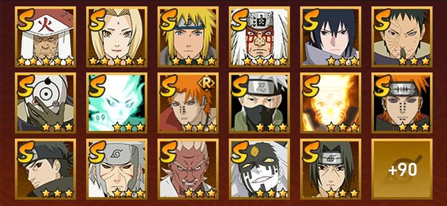 火影忍者V14 41S忍 66A忍 317忍 5332S碎片 34通灵 2000W战力 前10名 上忍