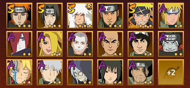 火影忍者V7 4S忍 15A忍 73忍 625S碎片 12通灵 300W战力 见习