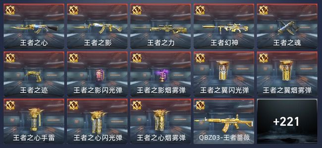 穿越火线：枪战王者22王者 229英雄武器 6英雄角色 350万化 枪王S
