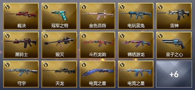 穿越火线（CF）26V武器 16皮肤 可排位 枪王