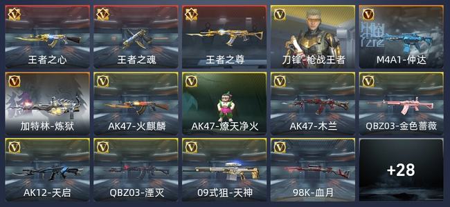 穿越火线：枪战王者V1 73英雄武器 新锐