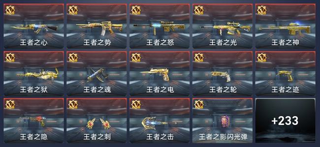 穿越火线：枪战王者V8 405英雄武器 新锐