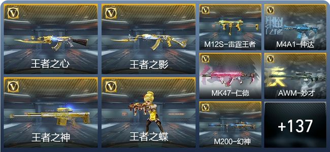 穿越火线：枪战王者11王者武器 146英雄武器 2英雄角色 230万化 大师