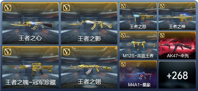 穿越火线：枪战王者V9 31王者武器 314英雄武器 10英雄角色 768万化 枪皇SSS
