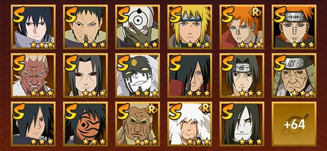 火影忍者V14 27S忍 54A忍 199忍 3270S碎片 23通灵 800W战力 前500名 上忍