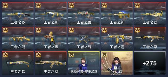 穿越火线：枪战王者V6 12王者 278英雄武器 11英雄角色 526万化 枪神