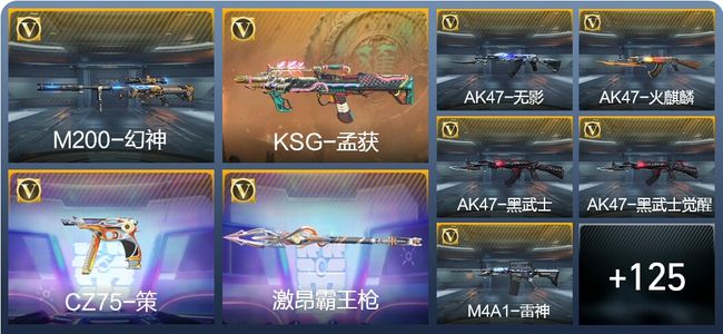 穿越火线：枪战王者V5 145英雄武器 5英雄角色 362万化 枪王S