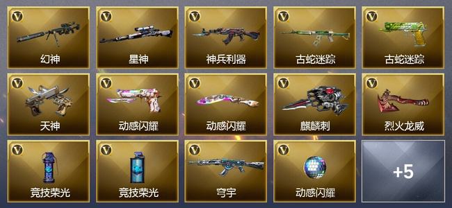 穿越火线（CF）14V武器 2皮肤 可排位 新锐