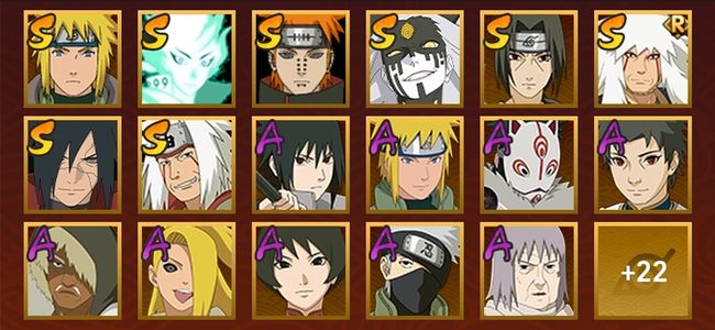 火影忍者V11 9S忍 30A忍 39忍 100S碎片 16通灵 600W战力 见习