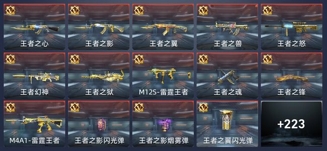 穿越火线：枪战王者V8 31王者 229英雄武器 8英雄角色 447万化 传奇