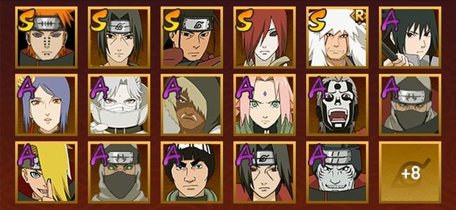 火影忍者V6 6S忍 20A忍 26忍 400W战力